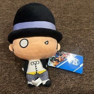 NEW JUSTICE LEAGUE PLUSH DOLL TOY FACTORY NWT DC BATMAN & VILLIANS CHIBI TOP HAT